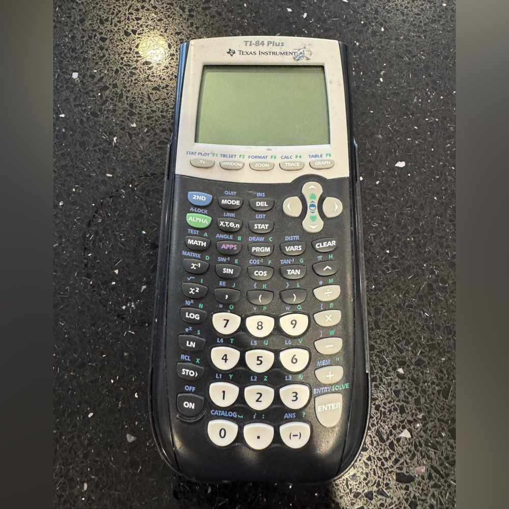 Texas Instruments TI-84 Plus Graphing Calculator - Black